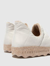 Round Toe Shoes CRUS M WHITE